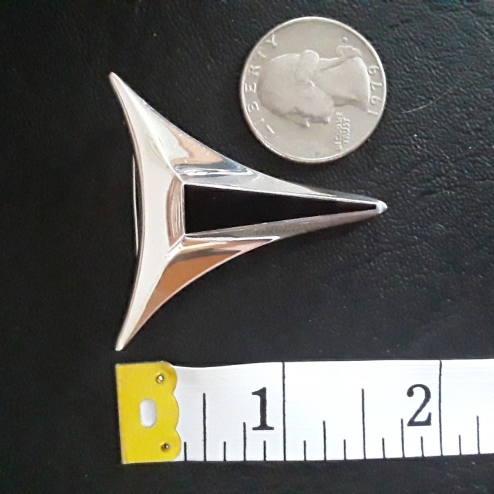 Vtg 925 Sterling Silver Brooch/pin - Picture 10 of 12